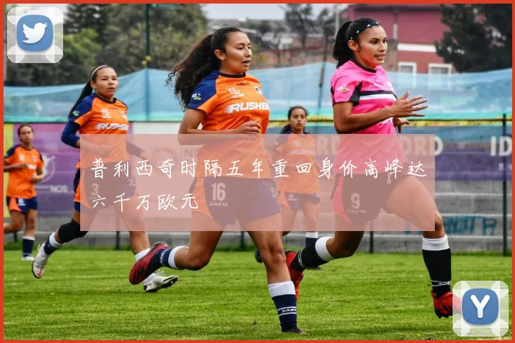 普利西奇时隔五年重回身价高峰达六千万欧元