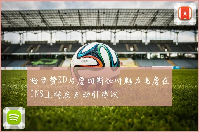 哈登赞KD与詹姆斯独特魅力老詹在INS上转发互动引热议
